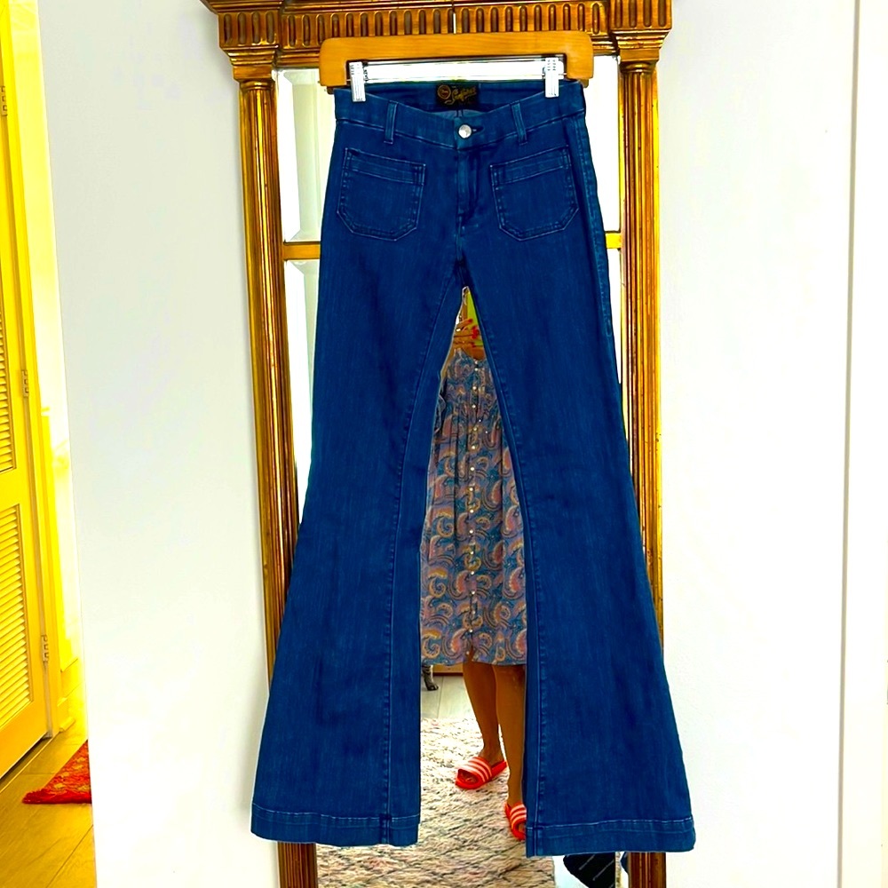 Classic Seafarer jeans from relaunch. Not vintage. Size 25, but fit like 24.
